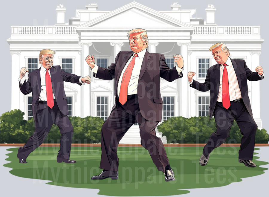Trump White House Dance DTF Maga Transfers