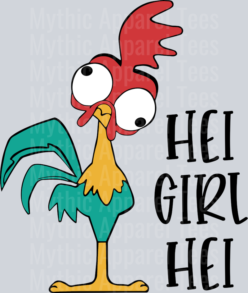 HEI GIRL HEI Disney Moana DTF Moana Transfers
