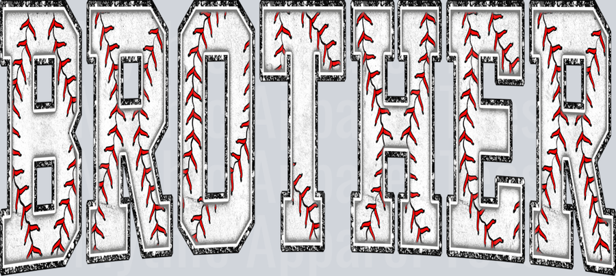 Baseball Brother School Spirit & Sports