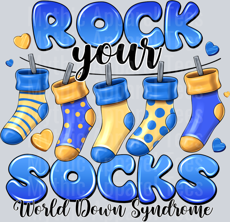 Rock Your Socks down Syndrome Awareness