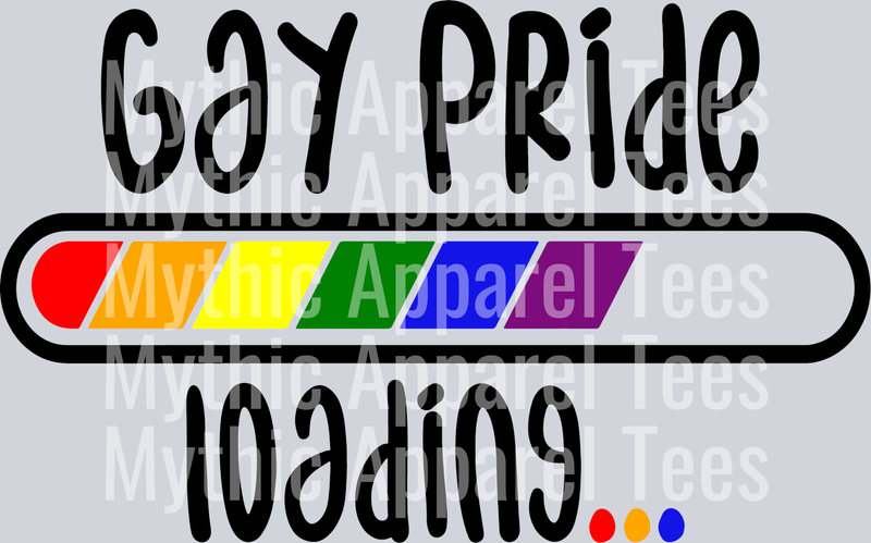 Gay Pride Loading bar LGBTQ+ Transfer