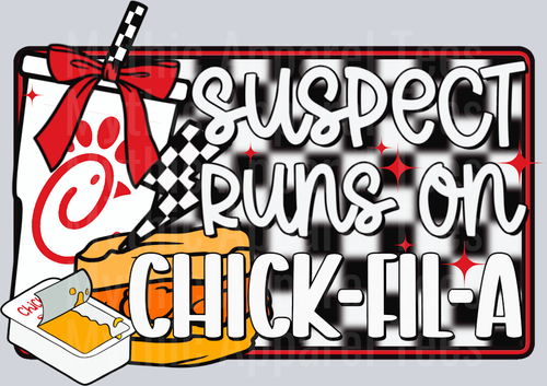 Suspect runs on Chick-Fil-A DTF Suspect Transfers