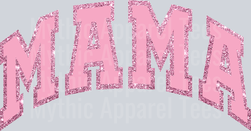 Mama Light Pink DTF MOM Transfers