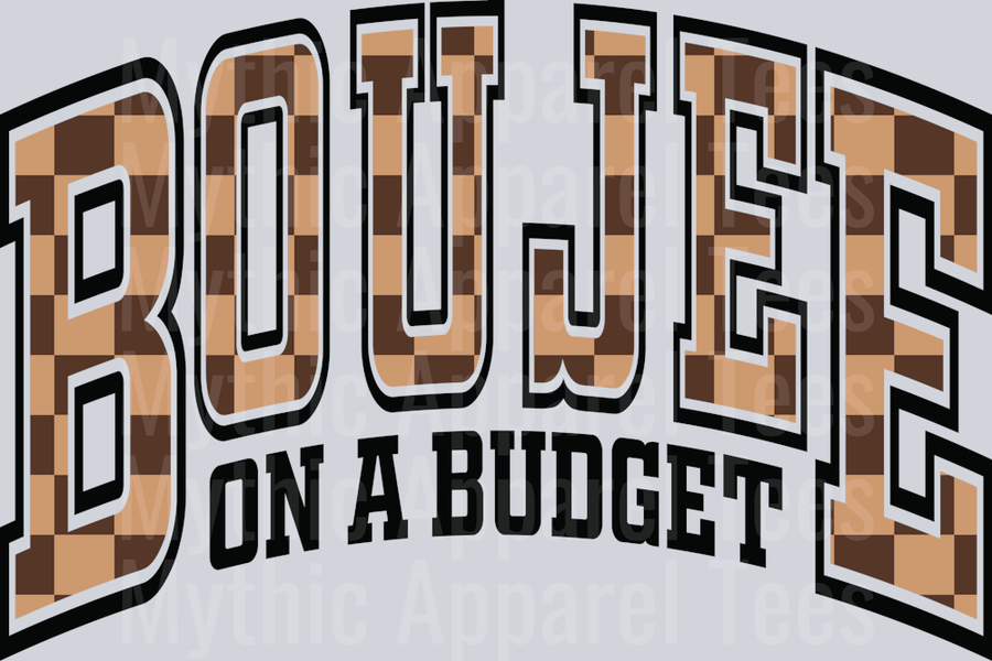 BoujeeOnABudget-Checkered-01