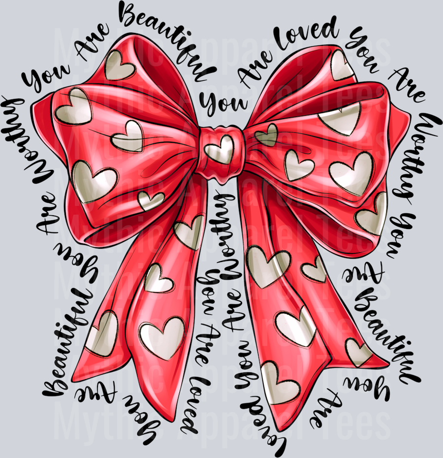 Valentines Day Coquette Bow