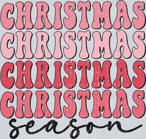christmas season pink