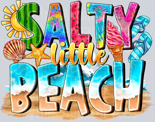 Salty Little Beach Summer