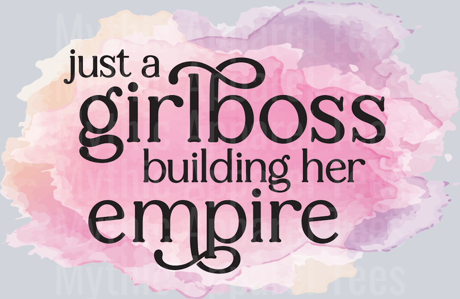 GIRL BOSS 1 DTF Empowerment Transfers