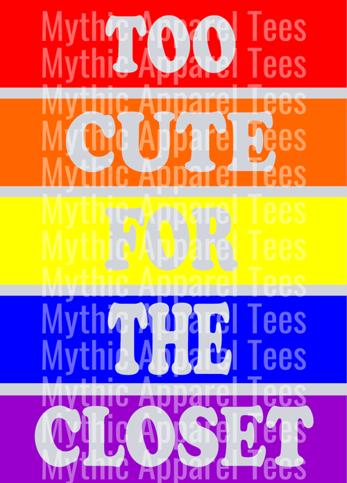 Too cute for the closet LGBTQ+ Transfer