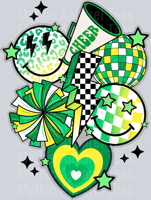 Retro_Cheer_Green 2