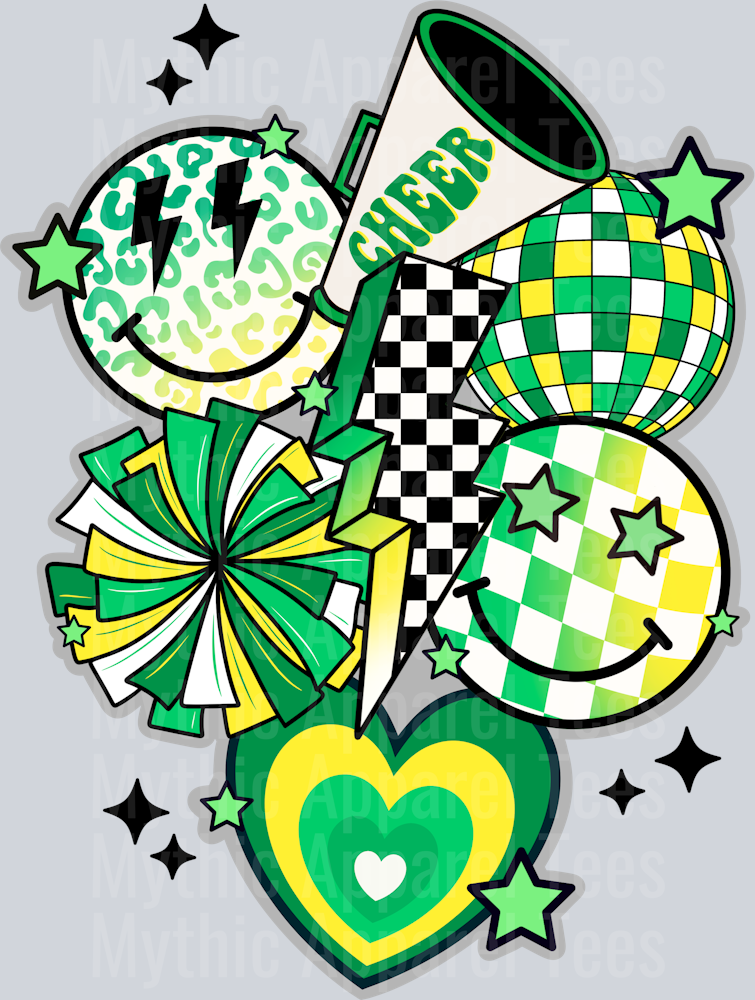 Retro_Cheer_Green 2
