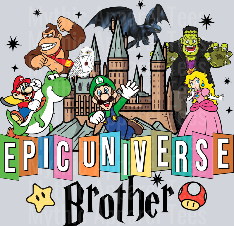 epic universe brother DTF Epic Park Transfers