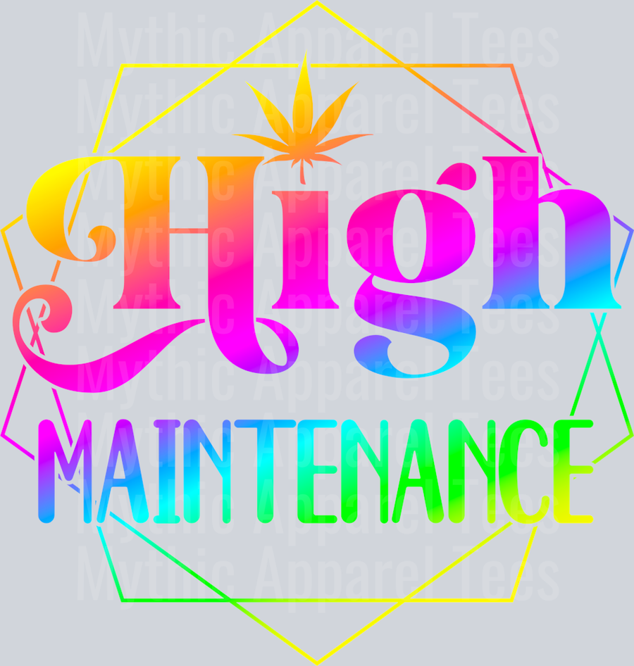 High Maintenance Girly Weed Smoking Style