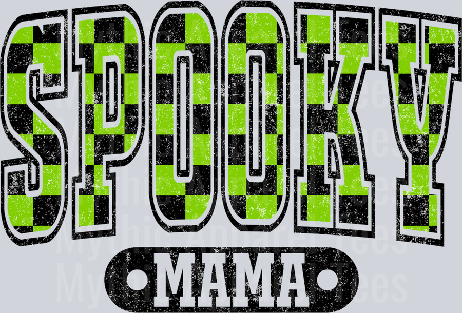 Green Spooky Mama