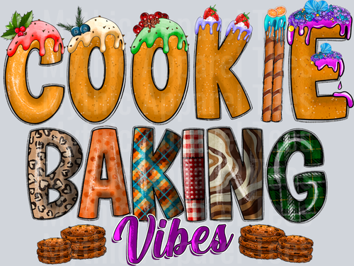 Cookie Baking Vibes Christmas Fall Thanksgiving