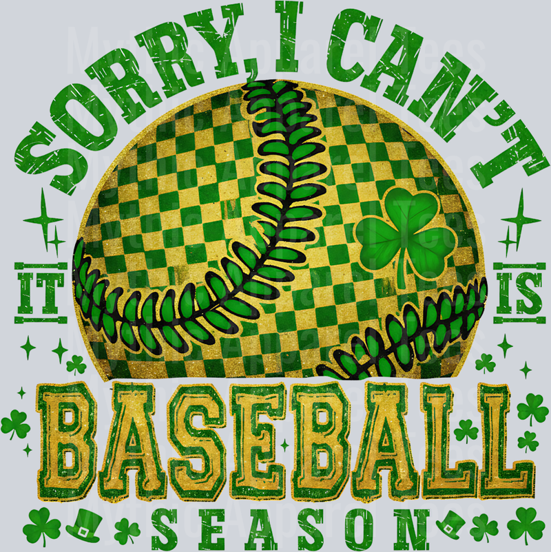 St Patricks Day Baseball