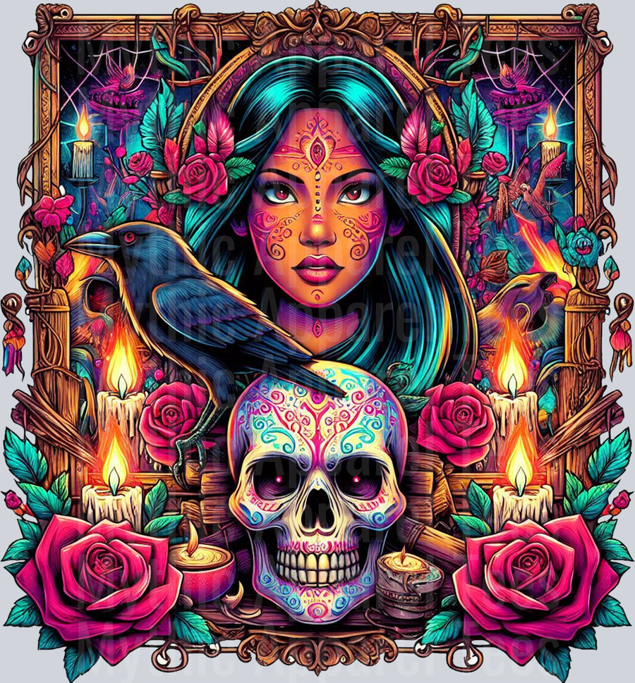 Pocahontas2 Disney Princess Tarot Card