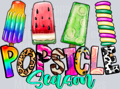 Popsicle Season Summer Western style