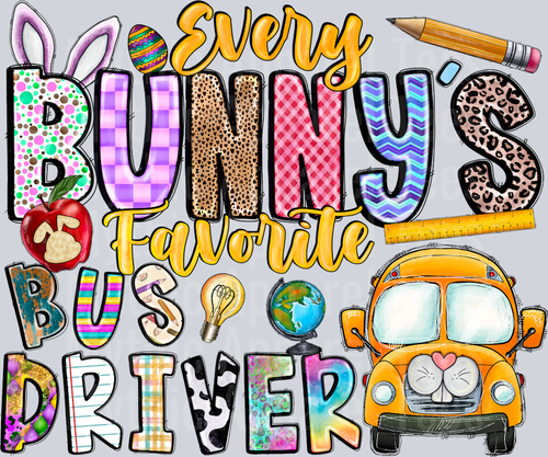 Every Bunny's Favorite Bus Driver Easter
