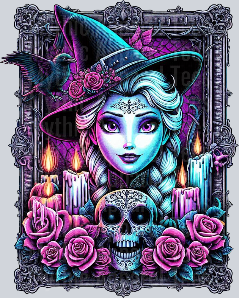 Elsa Disney Princess Tarot Card