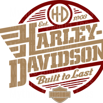 Harley Davidson DTF Transfer