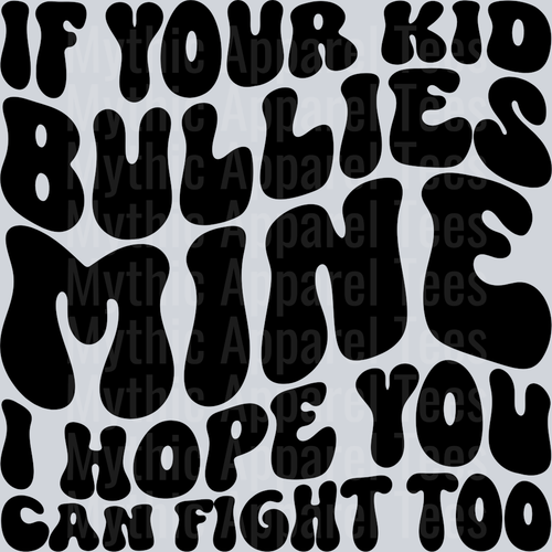 I Hope You Can Fight Too