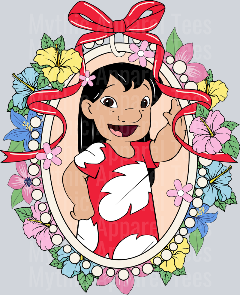 Lilo Lilo and Stitch Mirror Bracelet frame DTF Disney Transfers
