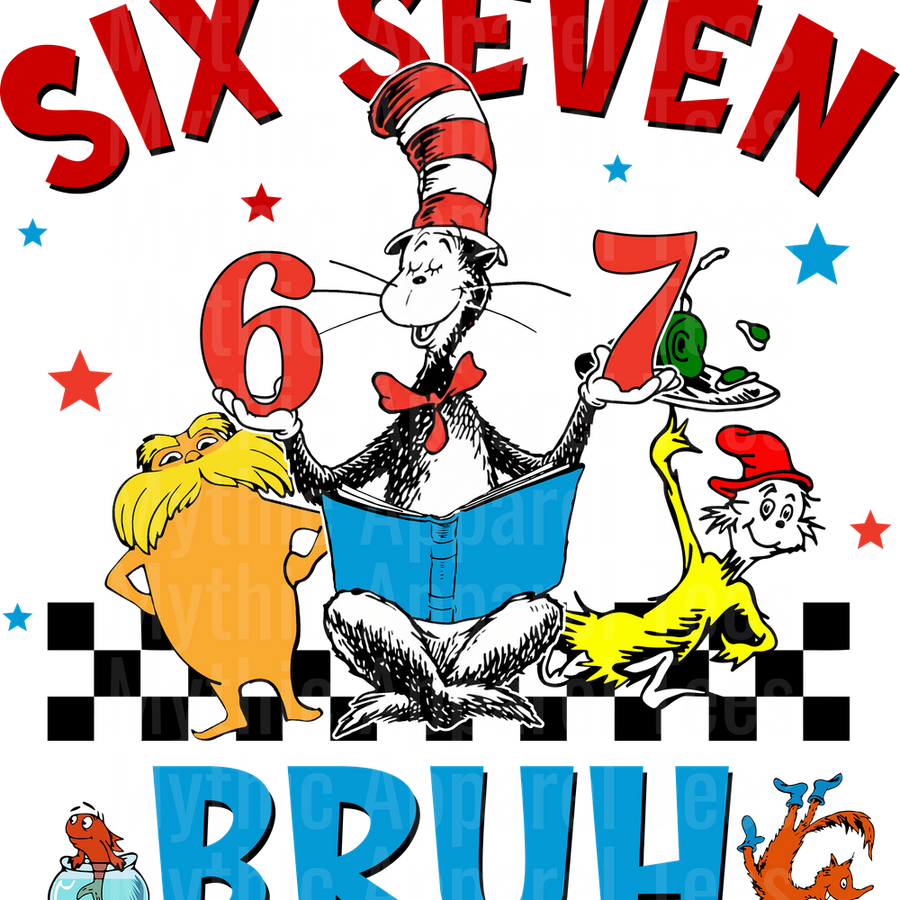 Dr Suess DTF Transfer