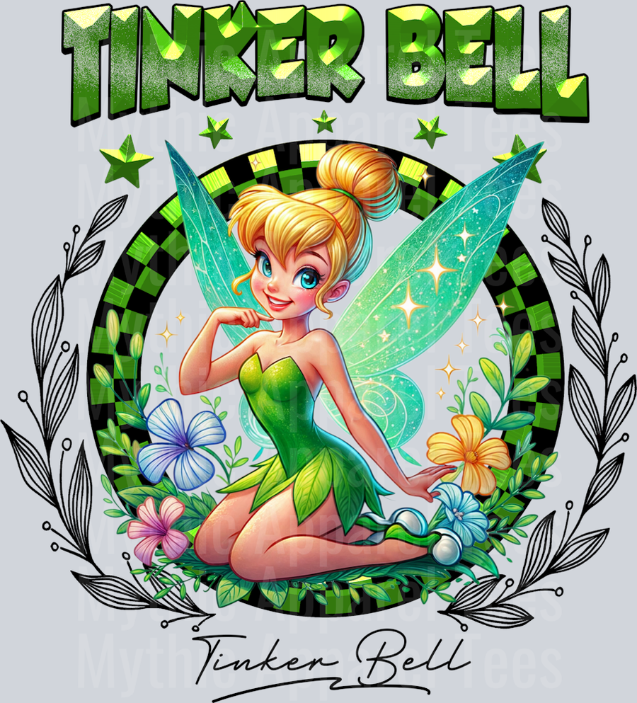 Tinker Bell Disney Classic Portrait with Signature Disney