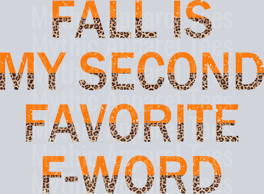 Fall is my second favorite F word DTF Fall Transfers