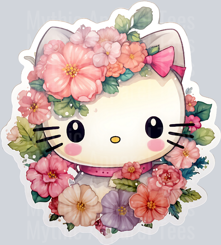 Floral 2 HK Hello Kitty Flowers