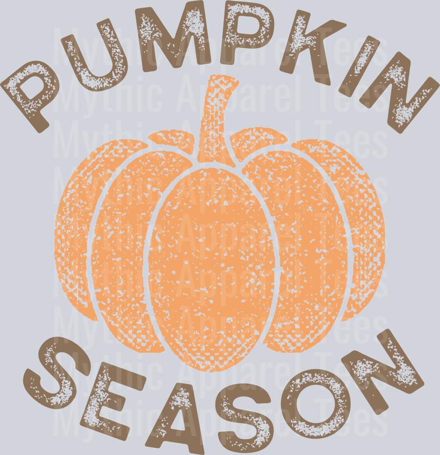 Pumpkin Season Distressed style DTF Fall Transfers