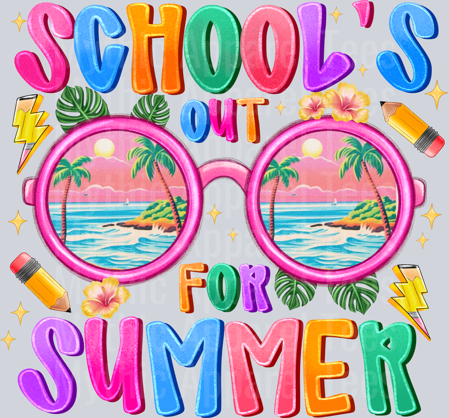 Schools Out For Summer DTF Summer Transfers