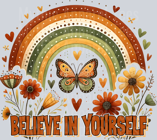 Believe in yourself DTF Inspiring Transfers
