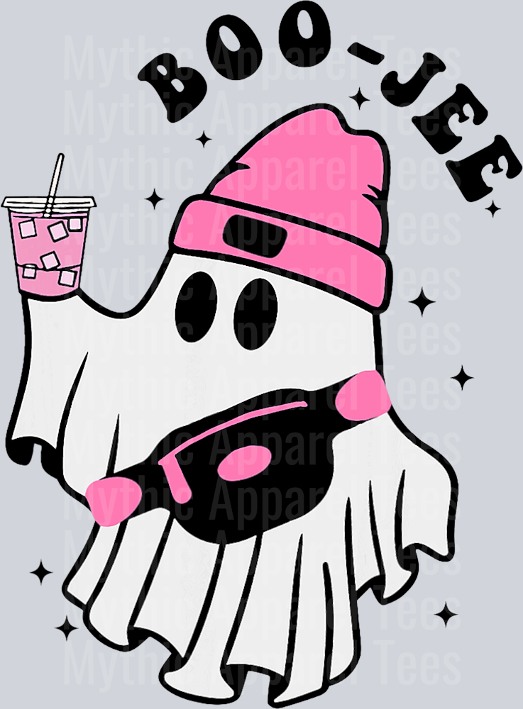 Spooky Season Cute Ghost Halloween Costume Boujee Boo-Jee T-Shirt (1)