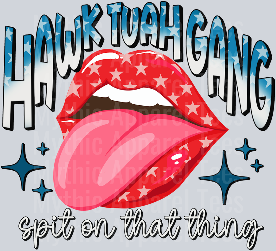 Hawk Tuan gang DTF Sassy Transfers