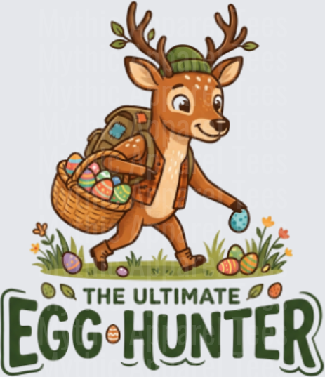 Cute Deer The Ultimate Egg Hunter Easter Basket Design
