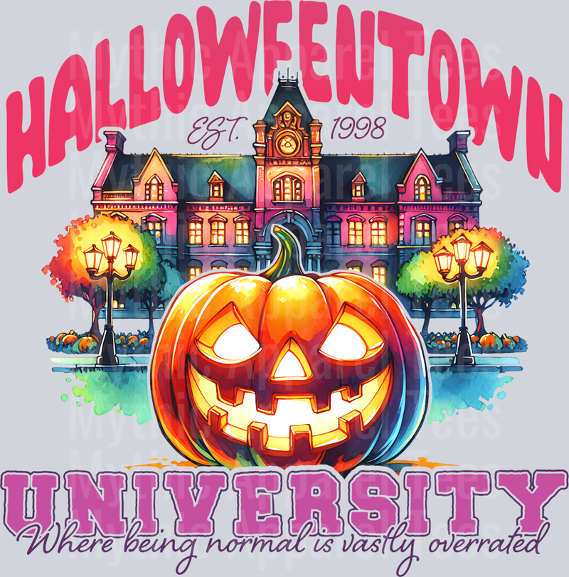 Halloweentown University DTF Halloween Transfers