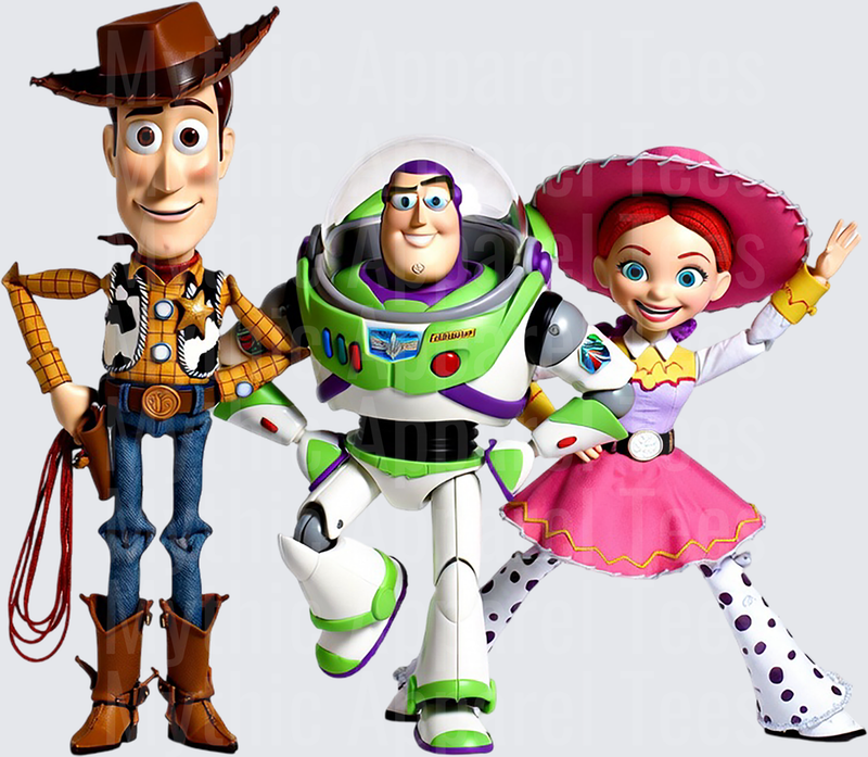 Toy Story 5 Woody Buzz Lightyear and Jessie Trio Pose