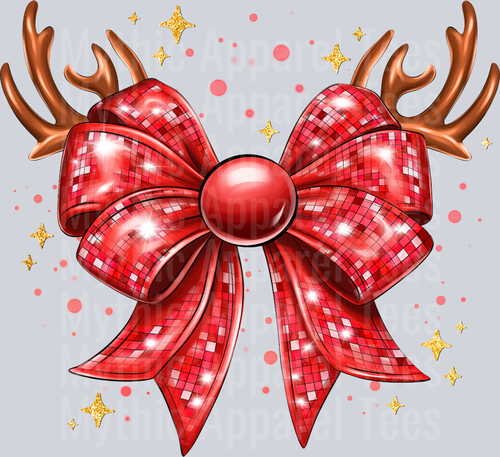 Christmas Coquette Reindeer