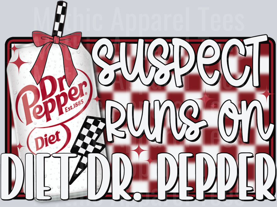 Suspect diet Dr Pepper DTF Drink Transfers