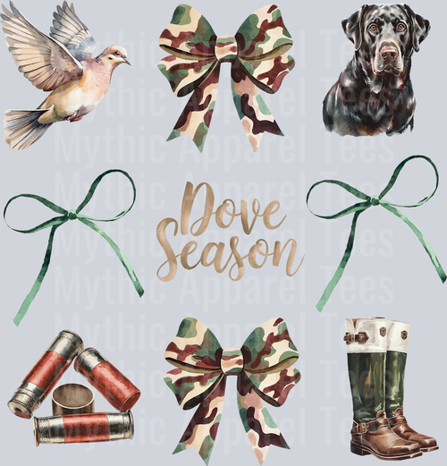 Dove Season Bows ammo and camo DTF Hunter Transfers