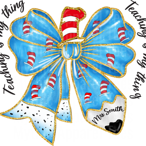 Dr Suess DTF Transfer