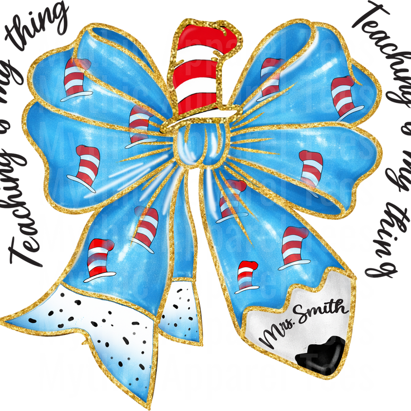 Dr Suess DTF Transfer
