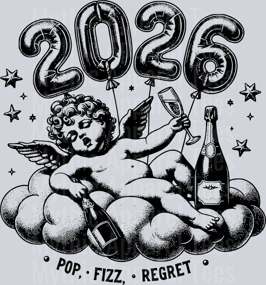 POP FIZZ REGRET BLACK DESIGN