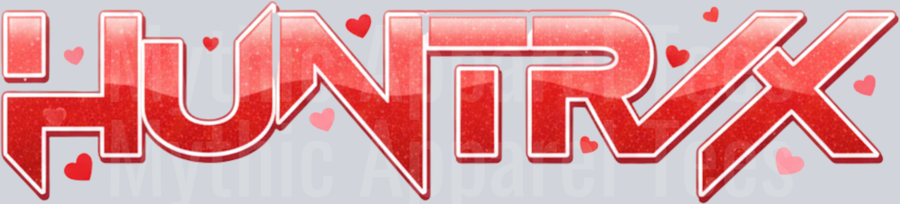 K-Pop Demon Hunters HUNTERX Valentines Day Transfers