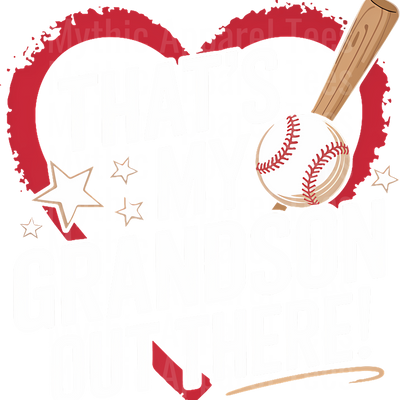 Grandma Grandpa Grandparents Baseball DTF Transfer