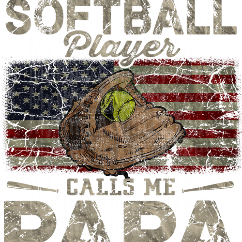Softball DTF Transfer
