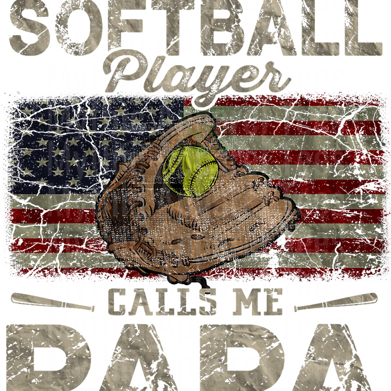 Softball DTF Transfer