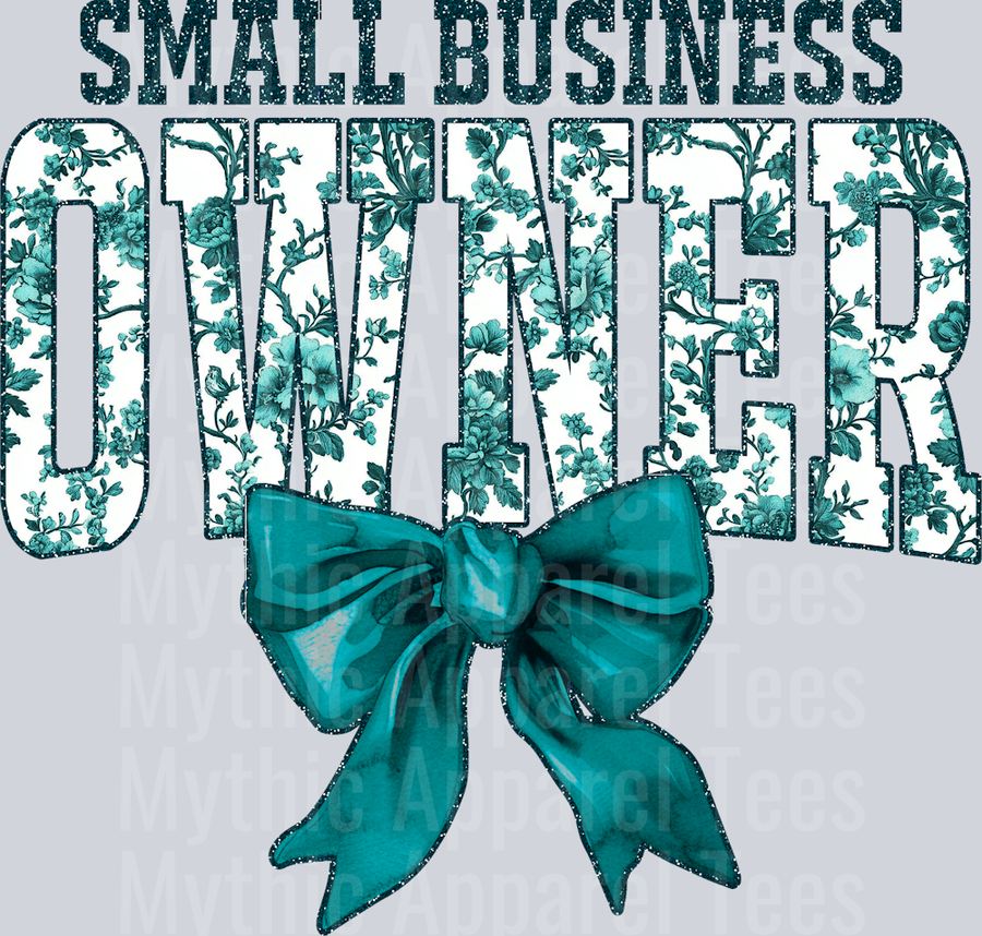 Teal Small Business Owner